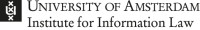 University of Amsterdam, Institute for Information Law